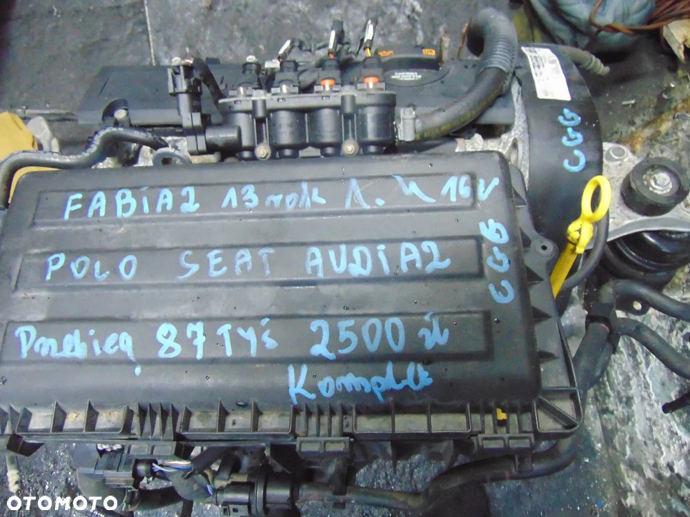 Silnik skoda fabia 2 1,4 16 v 87 tys przebieg - 7