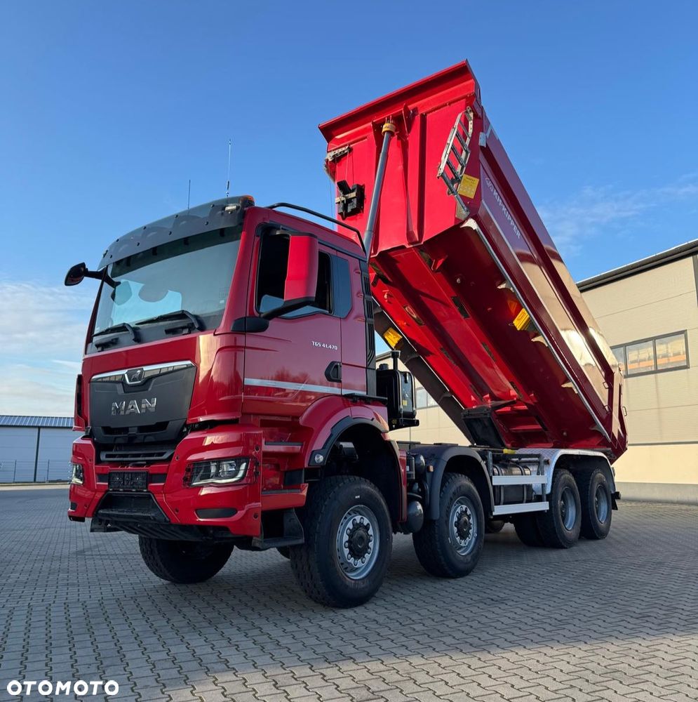 MAN TGS TG3 E6 41.470 / 8X8/ 2022 /  KH-KIPPER /  MANUAL - 1
