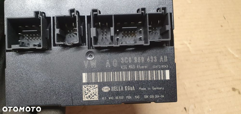 Moduł sterownik komfortu VW Passat B6 3C0959433AB - 3