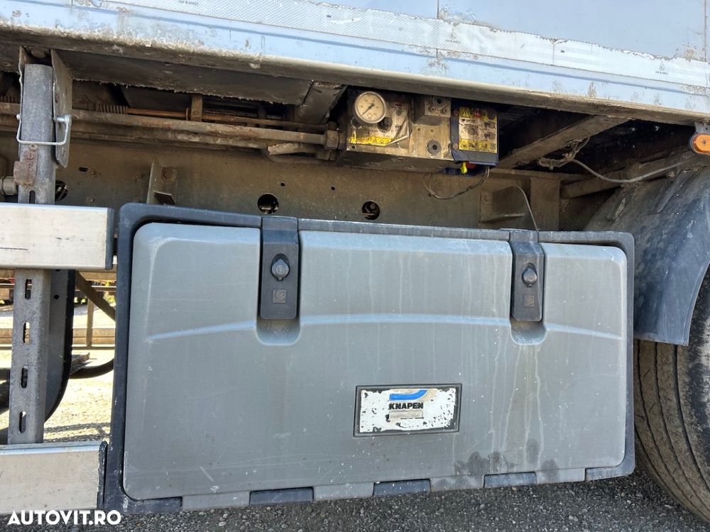Knapen Trailers Walking Floor, Sasiu Al,axa liftanta, jante Al, Factura externa - 10