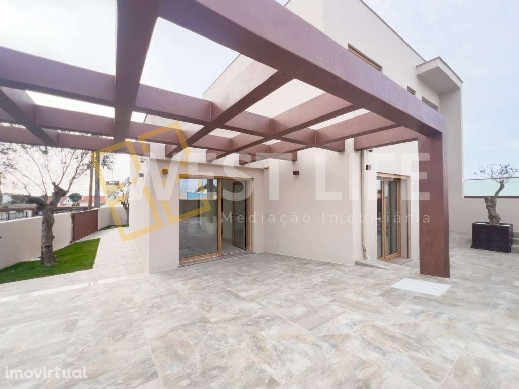 Moradia T3 NOVA de dois pisos com terraço e excelente exposição sol... - Grande imagem: 4/39