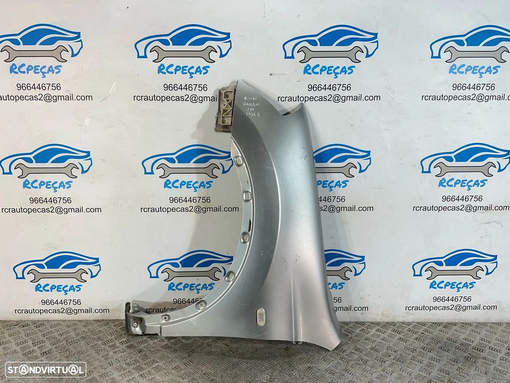 .Guardalamas Frente Frontal Esquerdo Original Nissan Qashqai J10 Fase 1 I 2006 a 2009 - 2