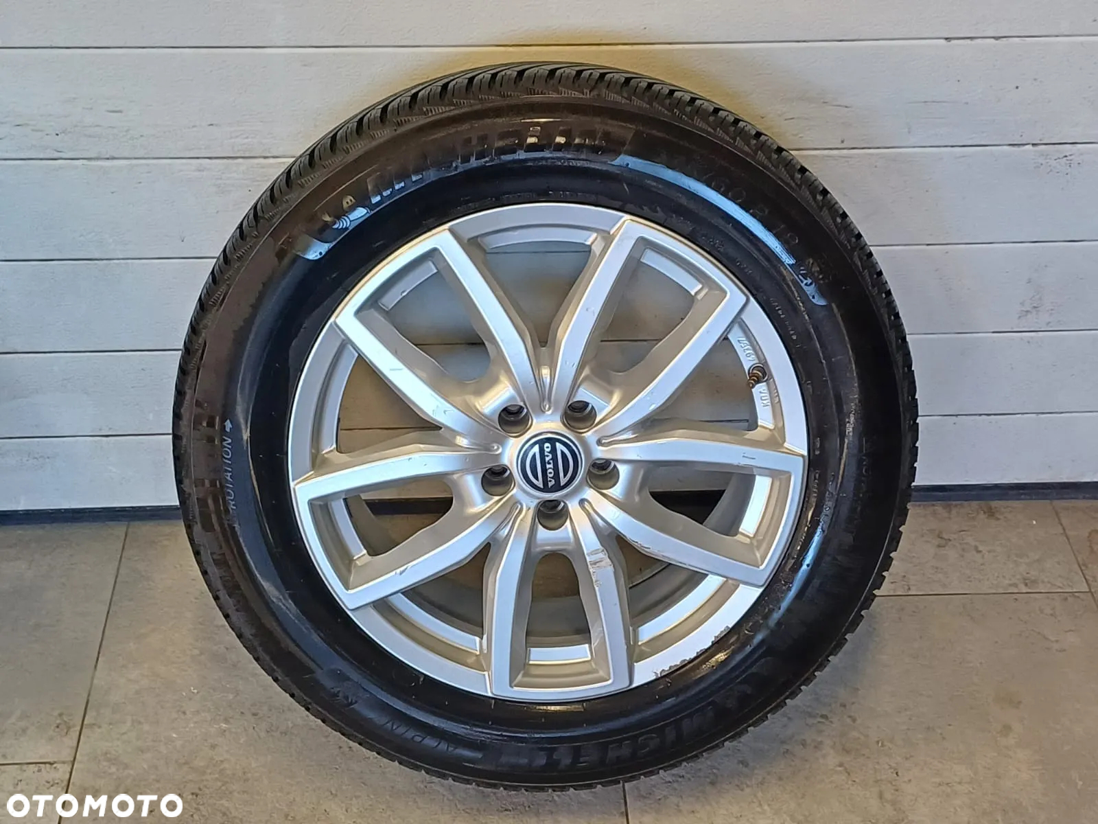 NR 611 Koła Zimowe Alufelgi Volvo XC60 235/60/18 Michelin Alpin 7, Bieżnik 8mm - 5