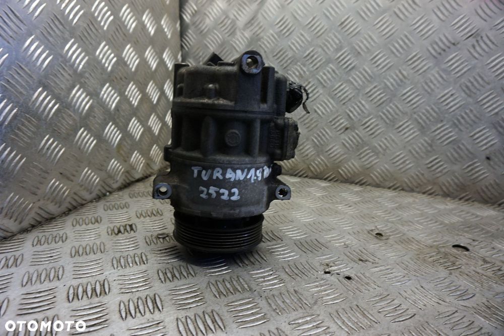 KOMPRESOR KLIMATYZACJI SPRĘŻARKA TOURAN I 1T 1.9 TDI 1K0820803S VOLKSWAGEN 2003-2006 - 1