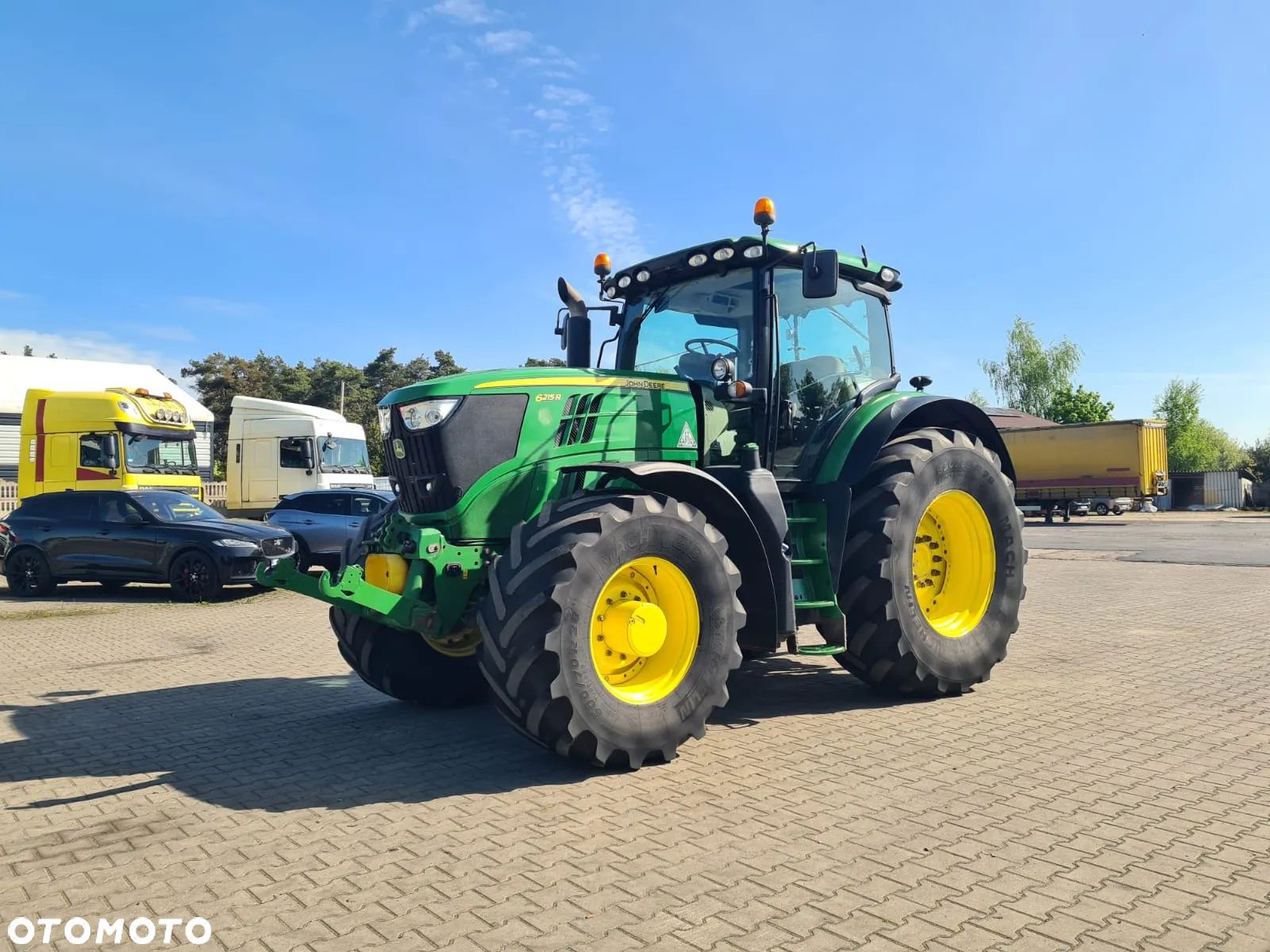 John Deere 6215R. GPS, 50km/h - 1
