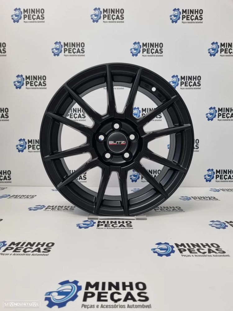 Jantes BUTZI Odin II em 16 (5x100) Preto Matte - 8