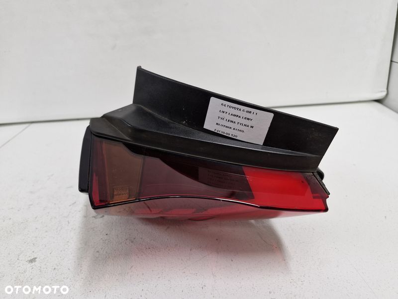 toyota chr c-hr i 1 lift lampa lewy tył tylna w błotnik 81560-f4130 - 5