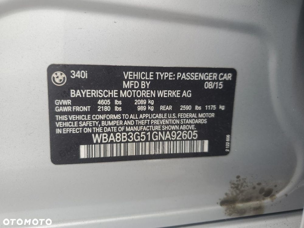 BMW Seria 3 340i Edition M Sport Shadow - 12