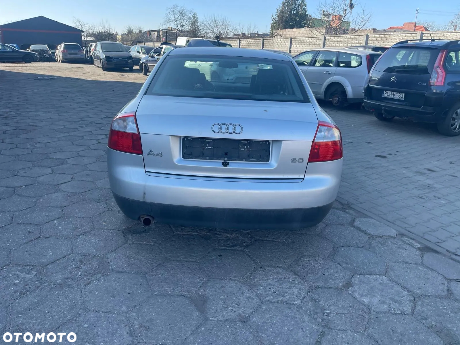 Audi A4 B6 zderzak maska blotnik drzwi klapa la7w - 5