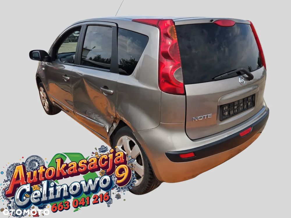 Nissan Note E11 2006 Silnik 1.6 i 16V (HR16DE) 110 KM (81 kW) C30G Na części silnik, drzwi, zderzak, klapa bagażnika, lampa - 4