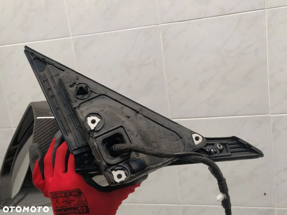 BMW 5 G60 G61 LUSTERKO ZEWNĘTRZNE KAMERA ASFERYCZNE CZUJNIK GRZANE LEWE 9+6+1 PIN CARBON UK ORYGINAŁ - 13