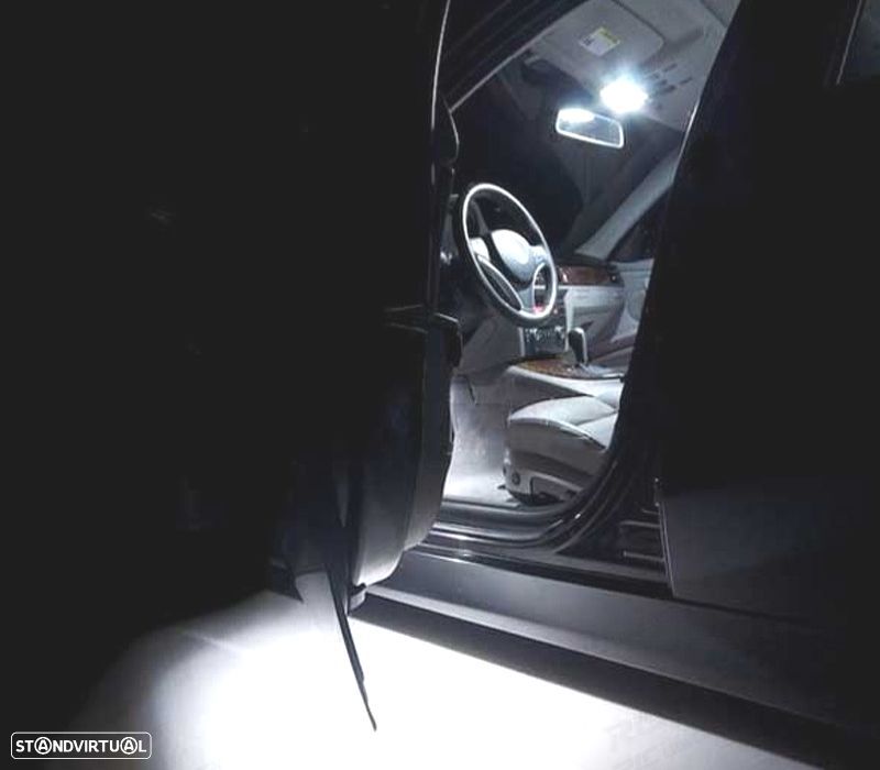 KIT COMPLETO 19 LAMPADAS LED INTERIOR BMW SERIE 3 E91 325XI 328I 328XI 325D 320D 330D TOURING 06-12 - 3