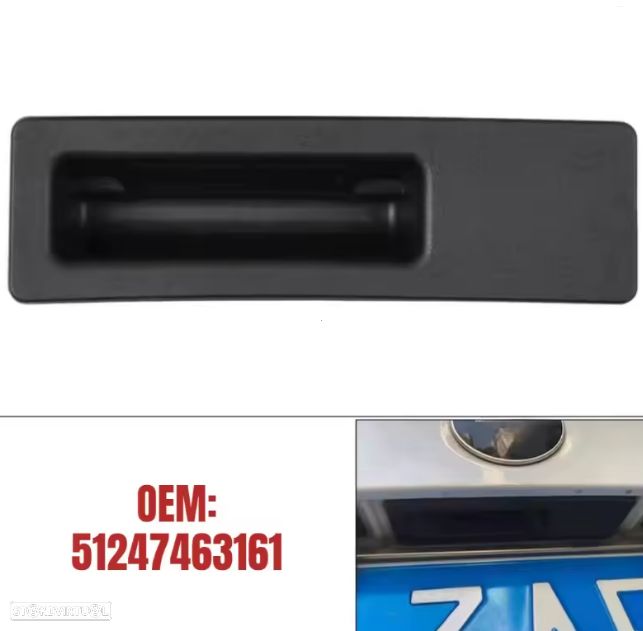 Botão puxador Mala Bmw F10 F11 F30 F31 X1 X2 X3 X4 X5 X6 NOVO - 2