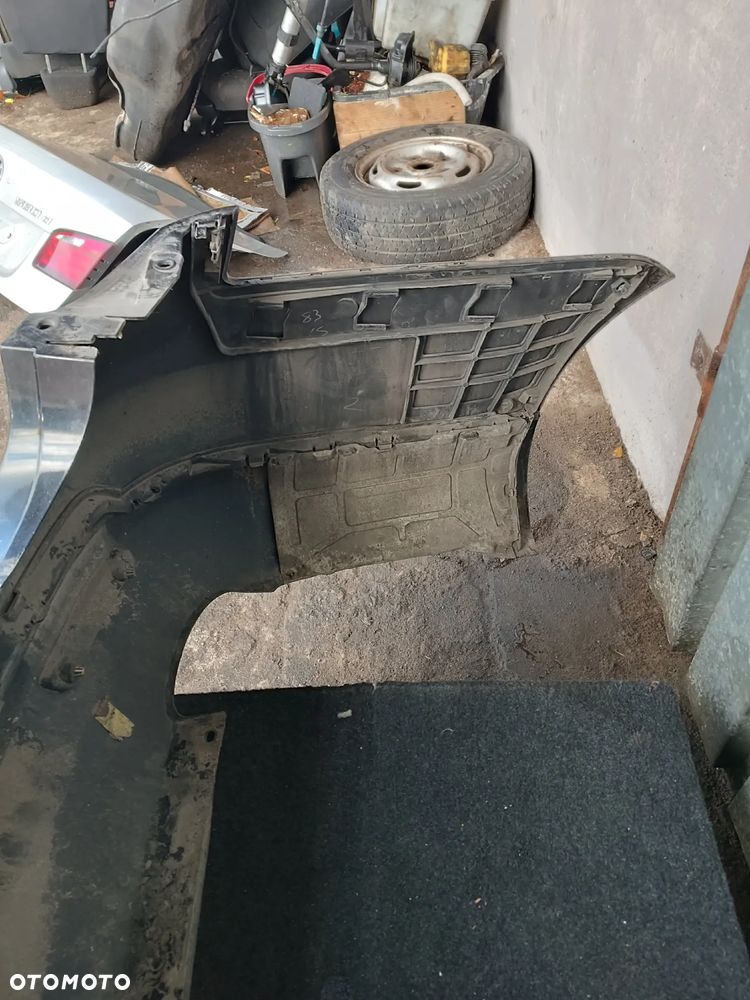 VW JETTA 2008R LC9X ZDERZAK TYŁ TYLNY CZARNY - 5