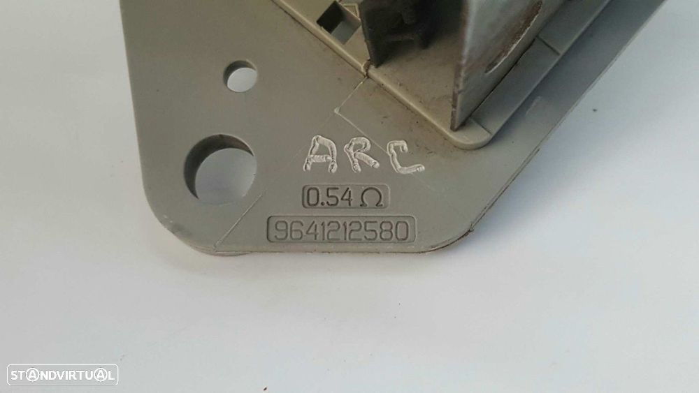 RESISTÊNCIA DO ELETROFAN CITROEN C5 BERLINA 2.2 HDI SX AUTOMáTICO - 2
