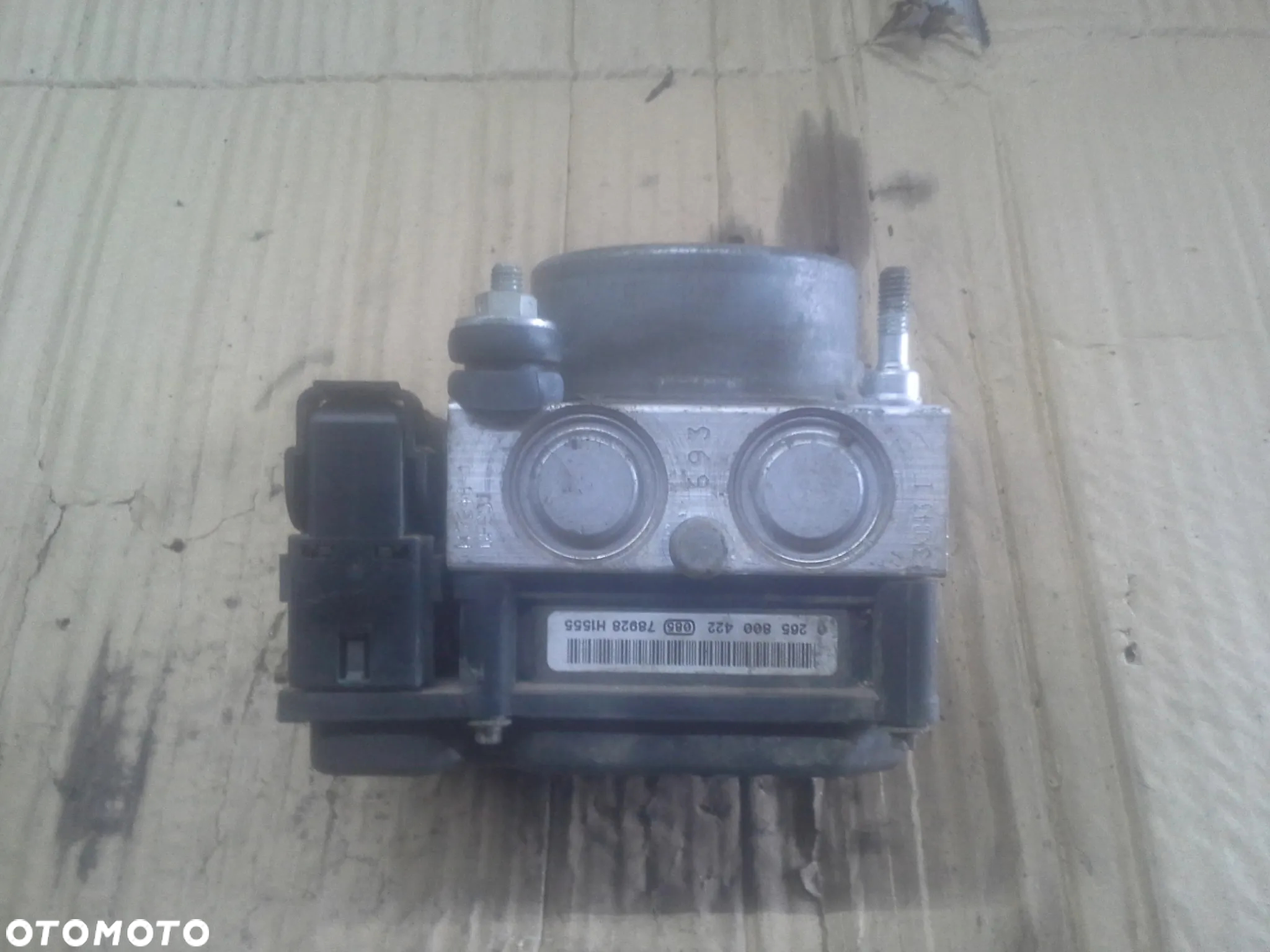 Opel Corsa D pompa sterownik abs 0265232238  0265800422 plus wtyczka z wiązką - 6