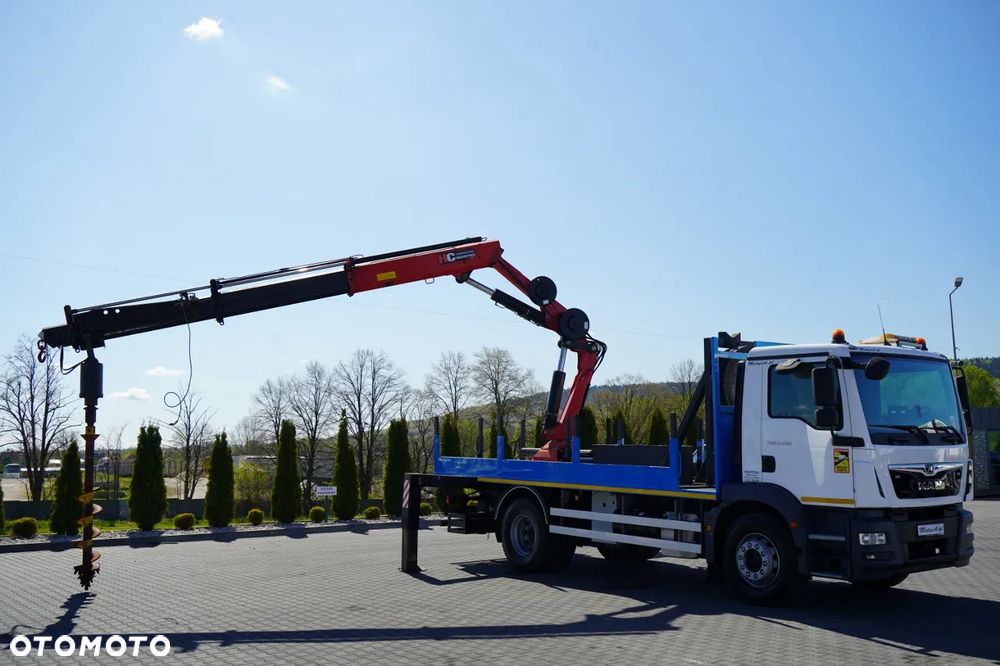 MAN TGM 15 .290 / HDS HC 190 + WIERTŁO 2 mb / WIERTNICA / STEROWANIE RADIOWE / EURO 6 /  MANUAL / 2019 ROK - 2