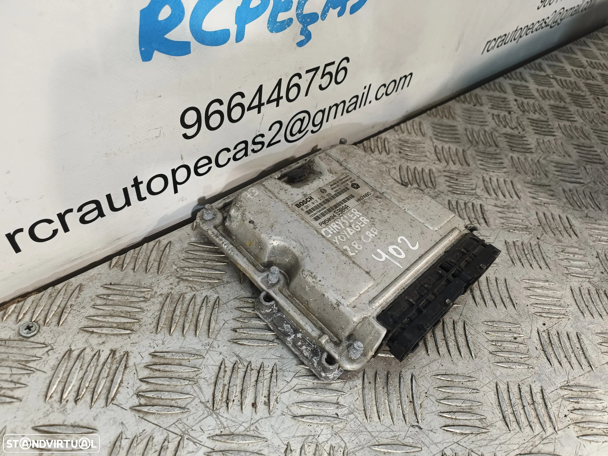 Centralina Motor Original Bosch Chrysler 2.8 CRDi P05094590AA / 0 281 012 275 - 4