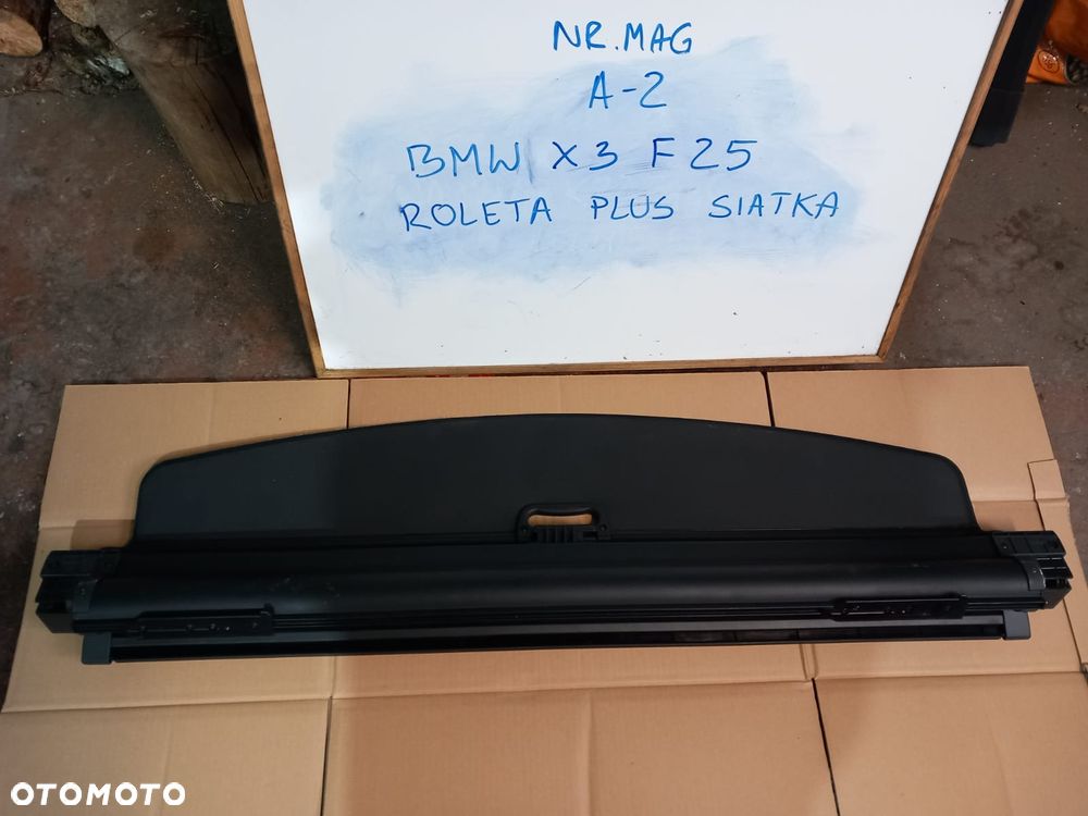ROLETA SIATKA BAGAŻNIKA BMW X3 F25 - 2