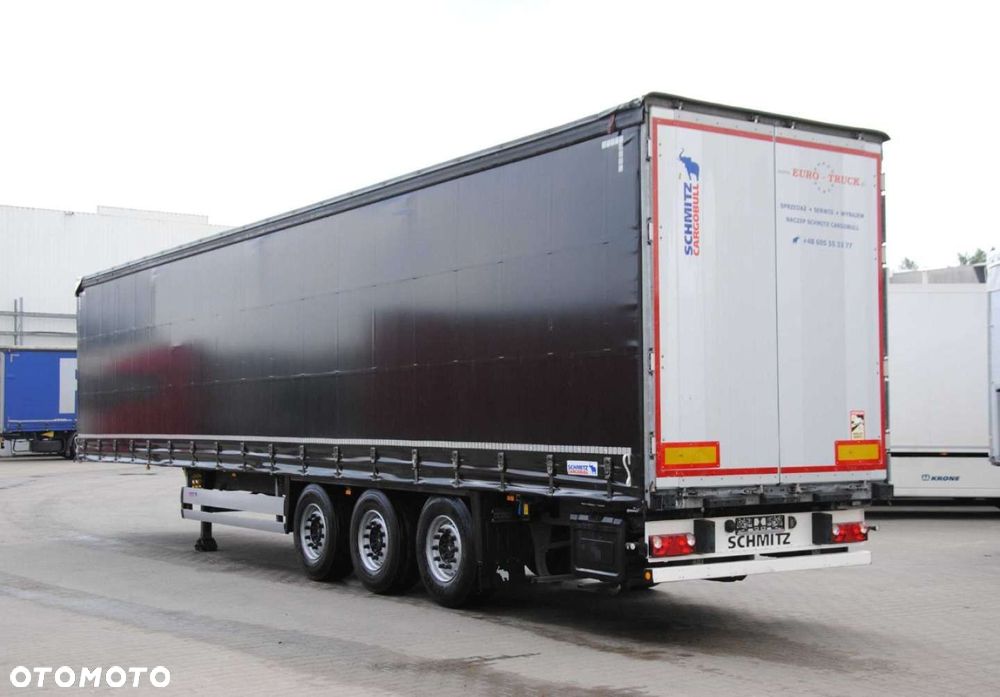 Schmitz Cargobull SCS kurtyna, podnoszona oś - 6