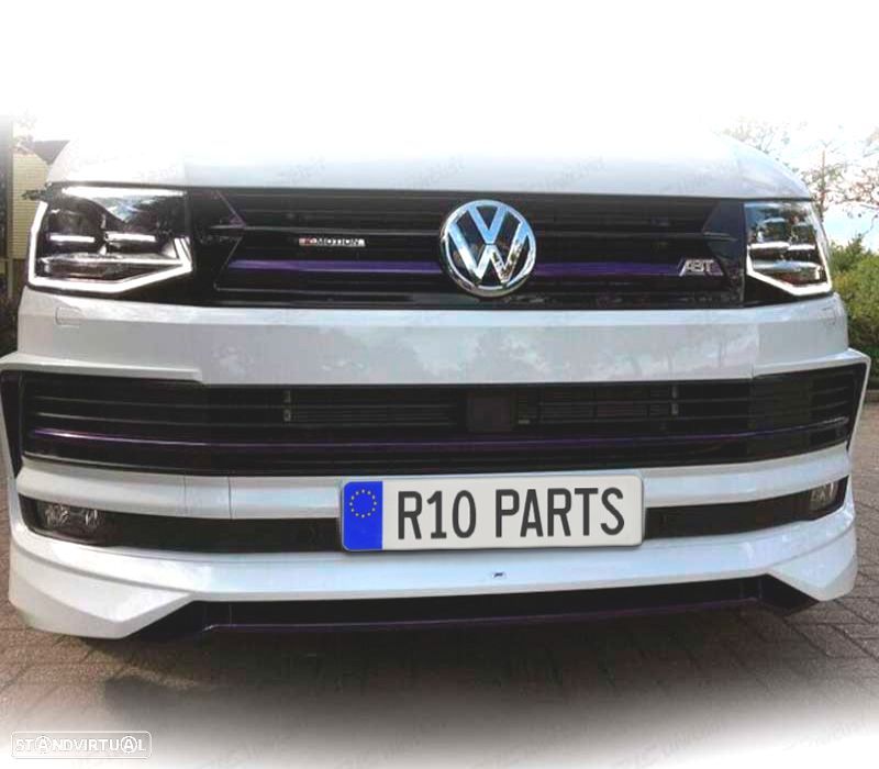 SPOILER LIP FRONTAL VOLKSWAGEN VW TRANSPORTER T6 15-19 LOOK ABT - 2