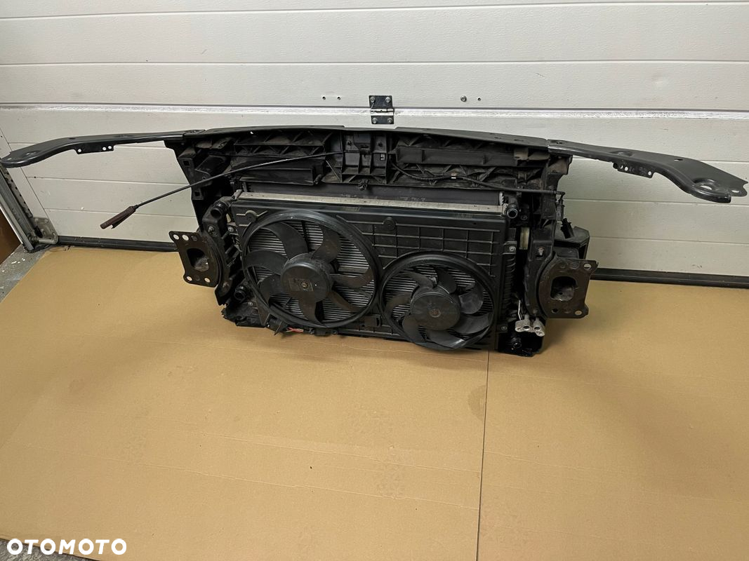 PAS PRZEDNI VW CADDY 2K5 1.4TSI KOMPLET CHŁODNIC WZMOCNIENIE CZOŁOWE PRZÓD - 3