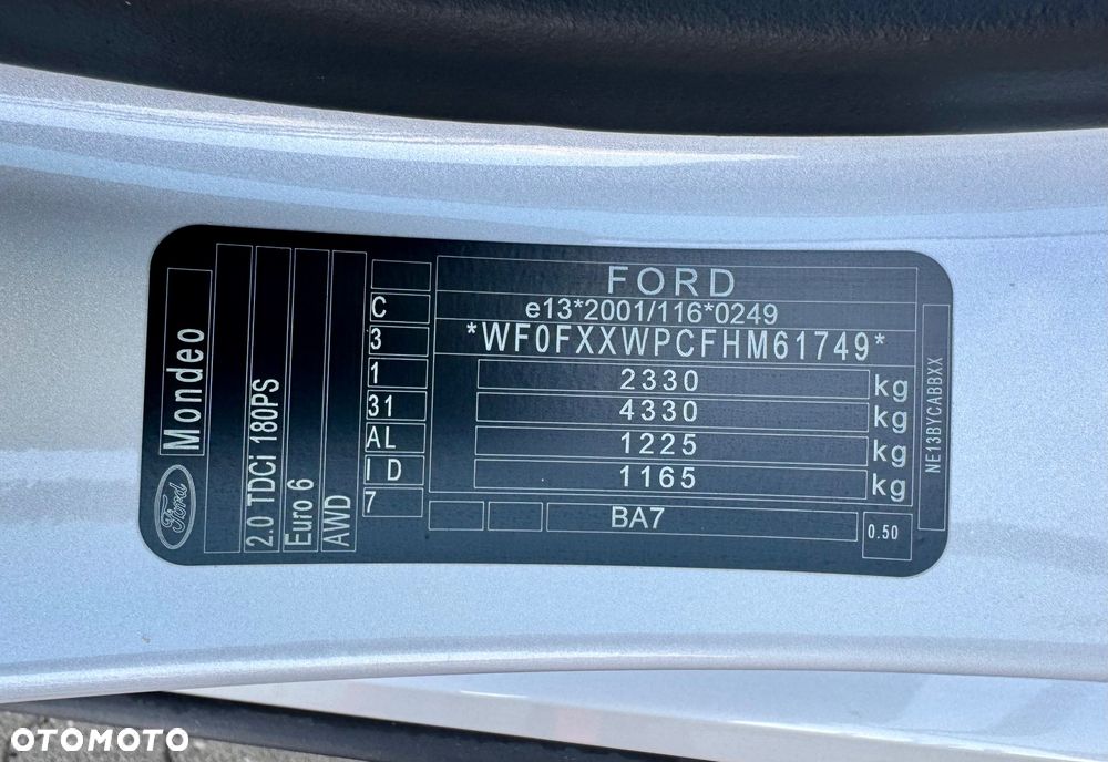 Ford Mondeo Vignale 2.0 TDCi 4WD PowerShift - 26