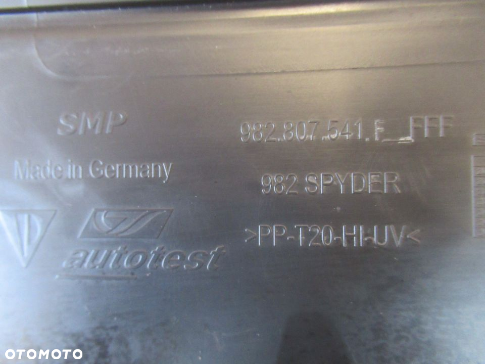 DOKŁADKA LISTWA ZDERZAKA PRZEDNIA PRZÓD PORSCHE CAYMAN 718 982 SPYDER - 17