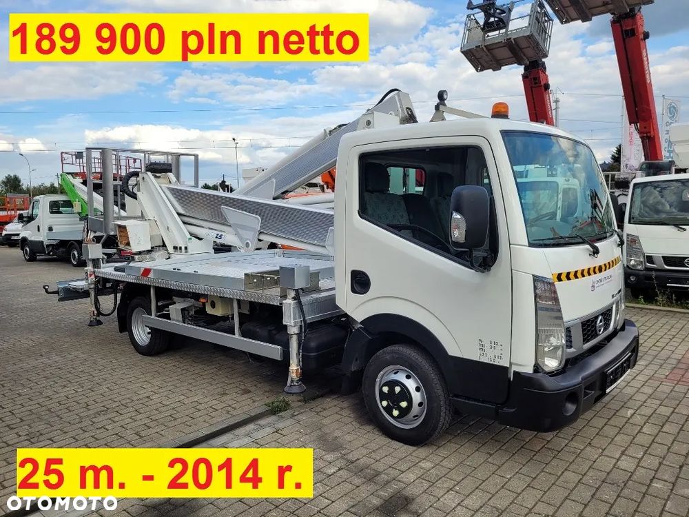 Nissan Cabstar NT400 podnośnik koszowy 25 m 24 m 22 m 21 m 20 m 18 m 17 m - 29