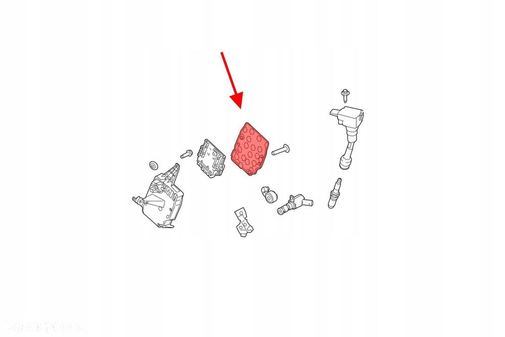 ford transit/tourneo connect 13-19 pokrywa obudowy komputera cv6112a532ca - 3