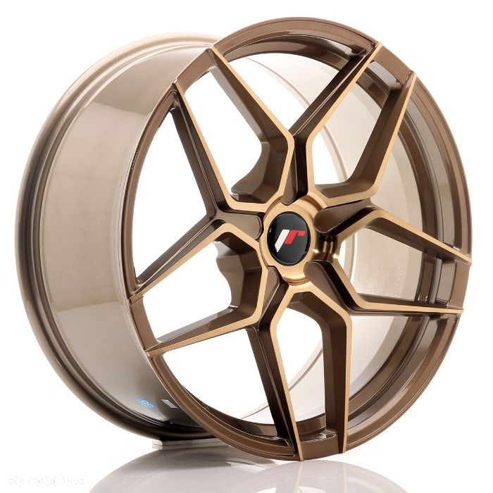 Japan Racing JR34 20x9 ET35 5x120 Hyper Black Honda Civic X Type R - 7