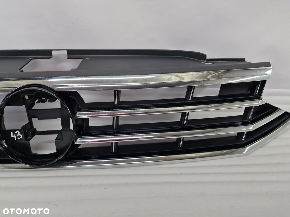 VW PASSAT B8 3G0 LIFT 18- R-LINE ATRAPA / GRILL PRZEDNI PRZÓD , NR 3G0853651AK / 3G0853651AM , NR AUKCJI GR42 - 7