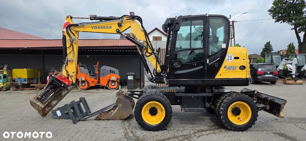 Terex <<Terex\Yanmar B75W, 2017 rok,2 łyżki+widły, 6100Mtg,z Niemiec!>>>> - 1