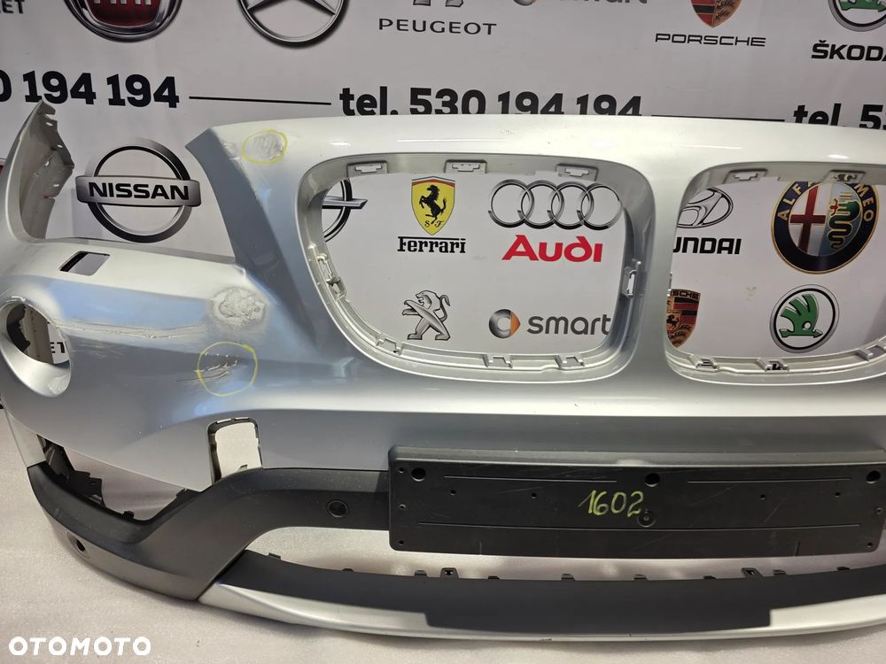 BMW X1 E84 LIFT 13- ZDERZAK PRZEDNI PRZÓD NA SPRYSKI + 4xPDC , NR 51117303750 + 51117303751 , NR AUKCJI NZ1602 - 11