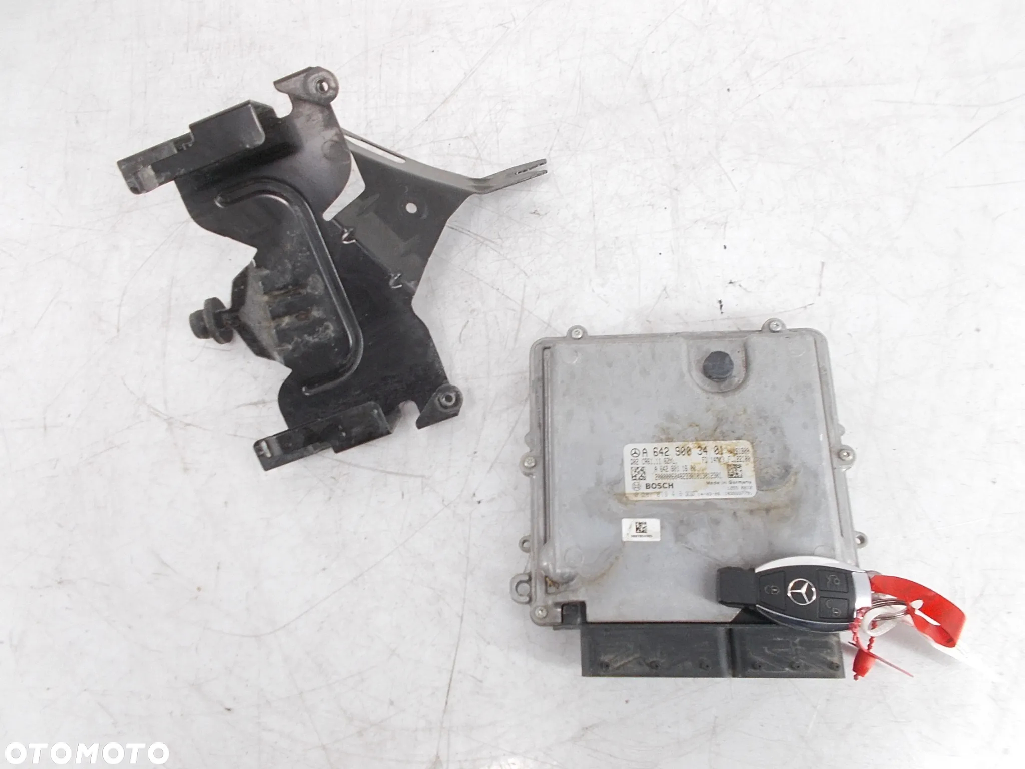 Sterownik komputer stacyjka klucz MERCEDES W212 LIFT 3.0 CDI - 6