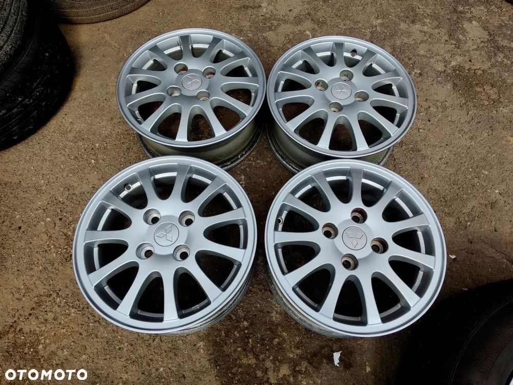 4x114,3 Felgi Aluminiowe Oryginalne 4x114 Alufelgi 15 Koła MITSUBISHI CARISMA LANCER GALANT SPACE STSR SPACE WAGON COLT CZC SMART FORFOUR VOLVO S40 V40 Legnica ALU-RAD - 1