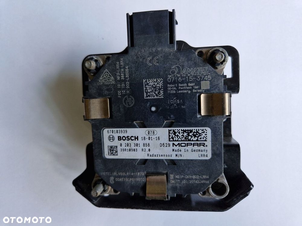 RADAR DISTRONIC MASERATI LEVANTE 670103939 - 2