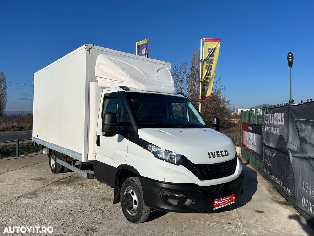 Iveco Daily BOX 8 EUROPALETI LIFT AXA DUBLA SPATE - 35