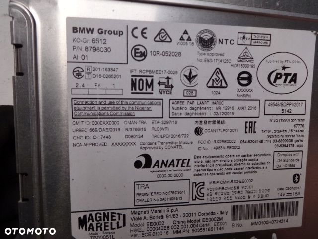 BMW 3 F31 F30 LIFT 15r- NAWIGACJA CZYTNIK 163347 - 3