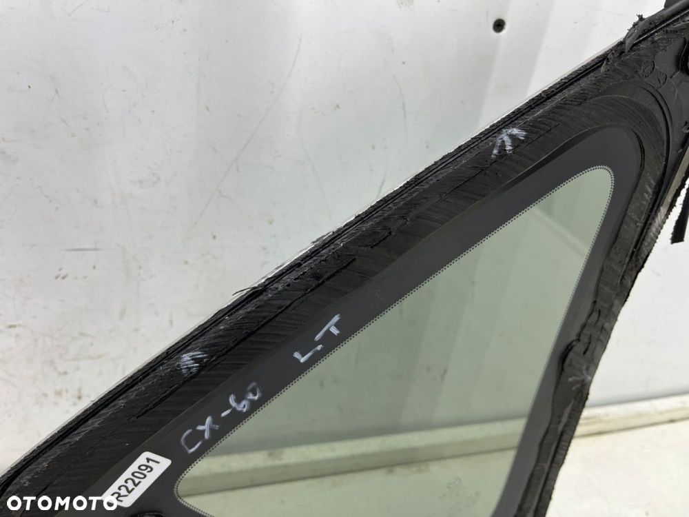 Szyba boczna Mazda CX-60 CX60 22r.-  trójkąt lewa tylna karoseryjna lewy tył oryginalna - 12