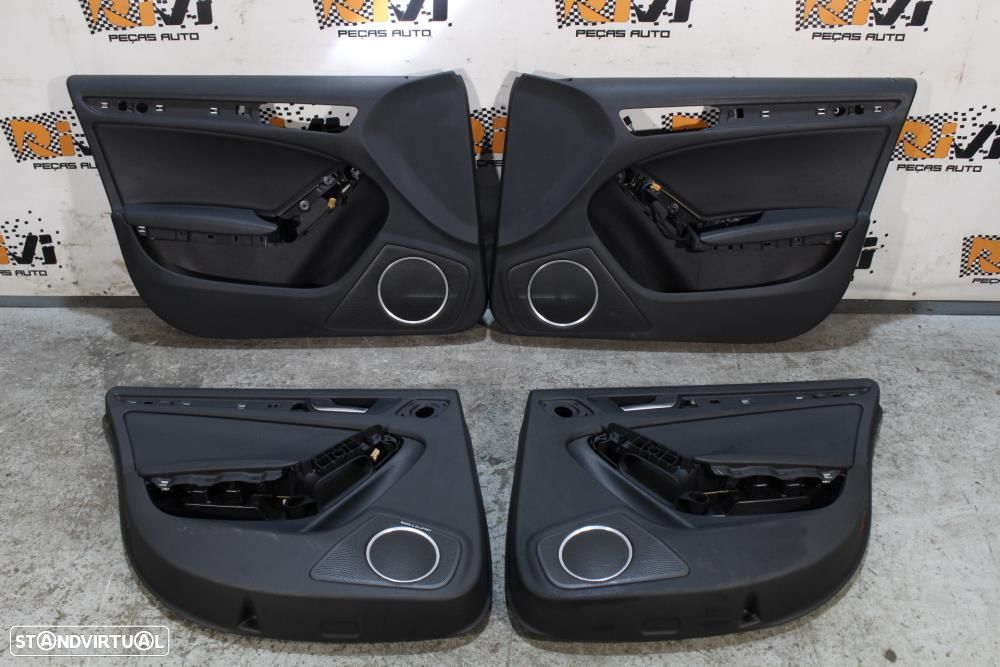 Quartelas / Forras Das Portas Audi A4 (8K2, B8)  Quartela Audi A4 B8 E - 1