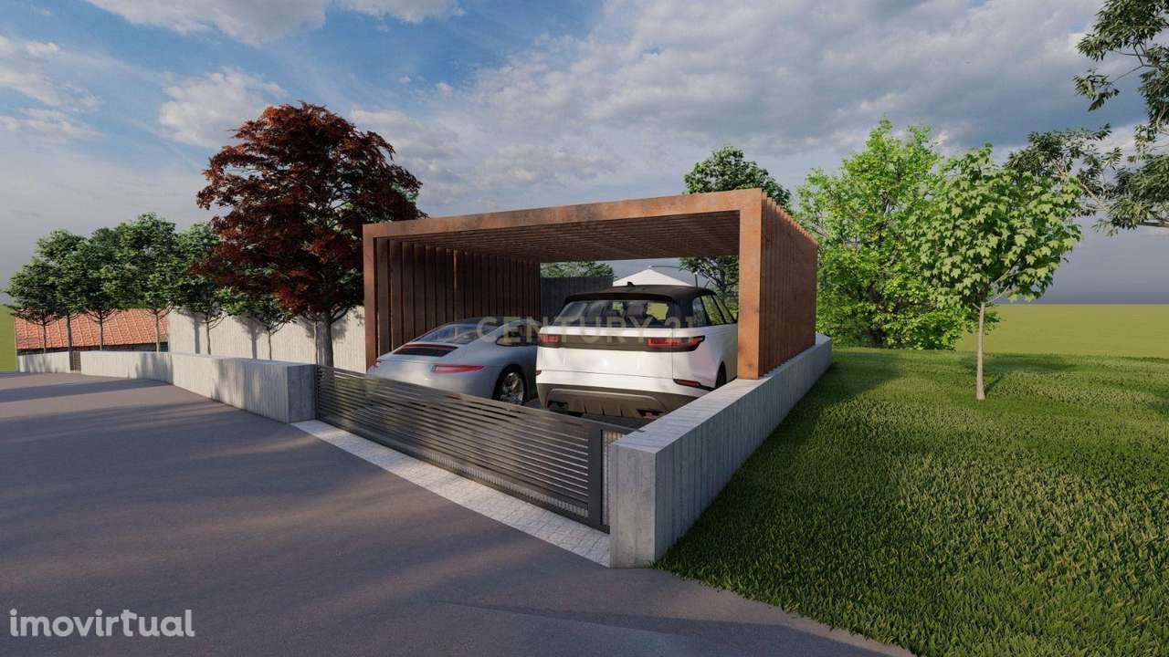 Luxuosa Moradia em Construção com Vista para o Rio e Montanha - Grande imagem: 2/24