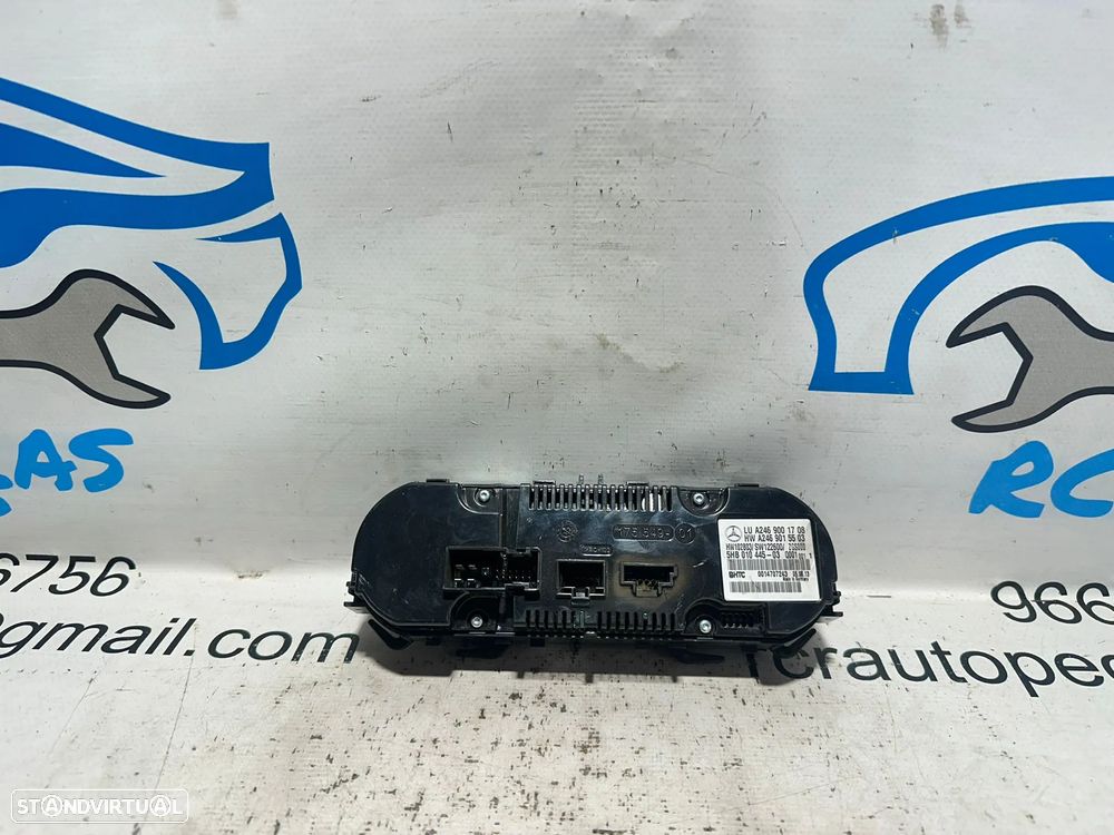 .Display Sofagem Climatronic Digital AC Ar Condicionado Mercedes Benz A2469001708 2011 - 2019 - 6