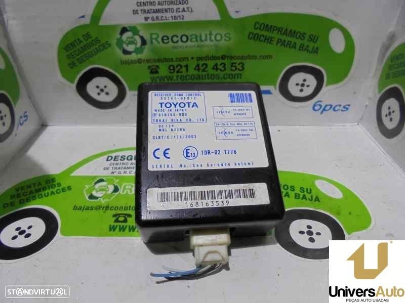 CENTRALINA FECHO TOYOTA COROLLA VERSO 2005 -897410F010 - 4