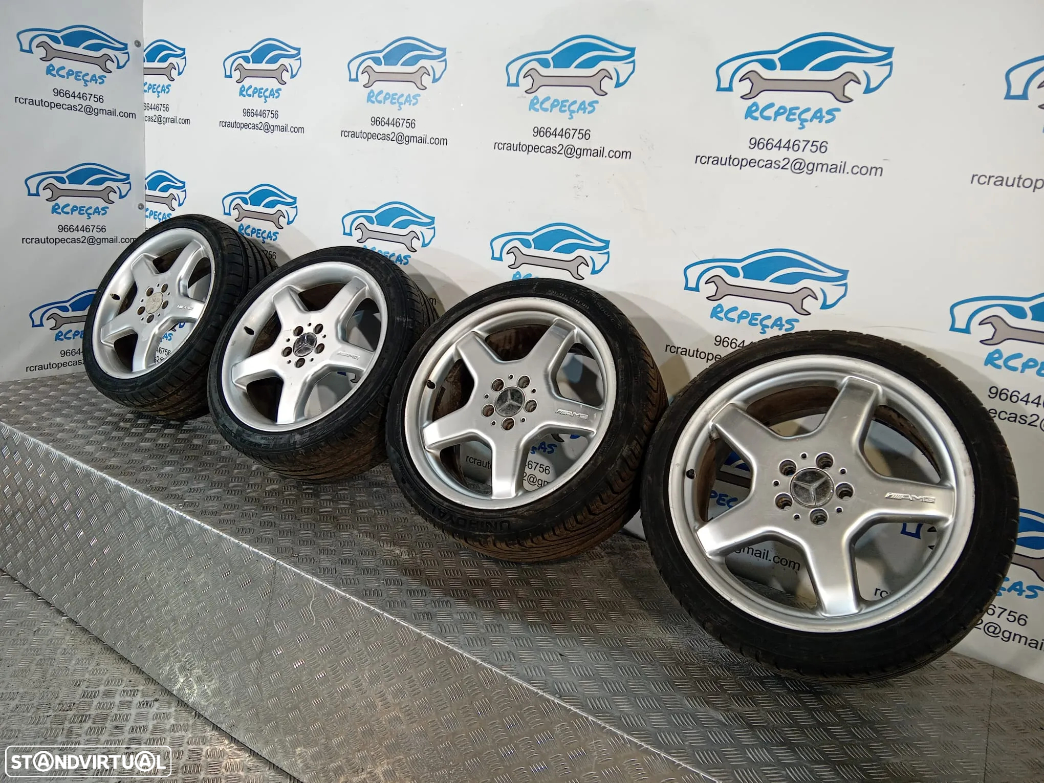 .Jantes 19 Mercedes AMG originais Class CL W215 8,5Jx19 ET44 9,5Jx19 ET46 - 3