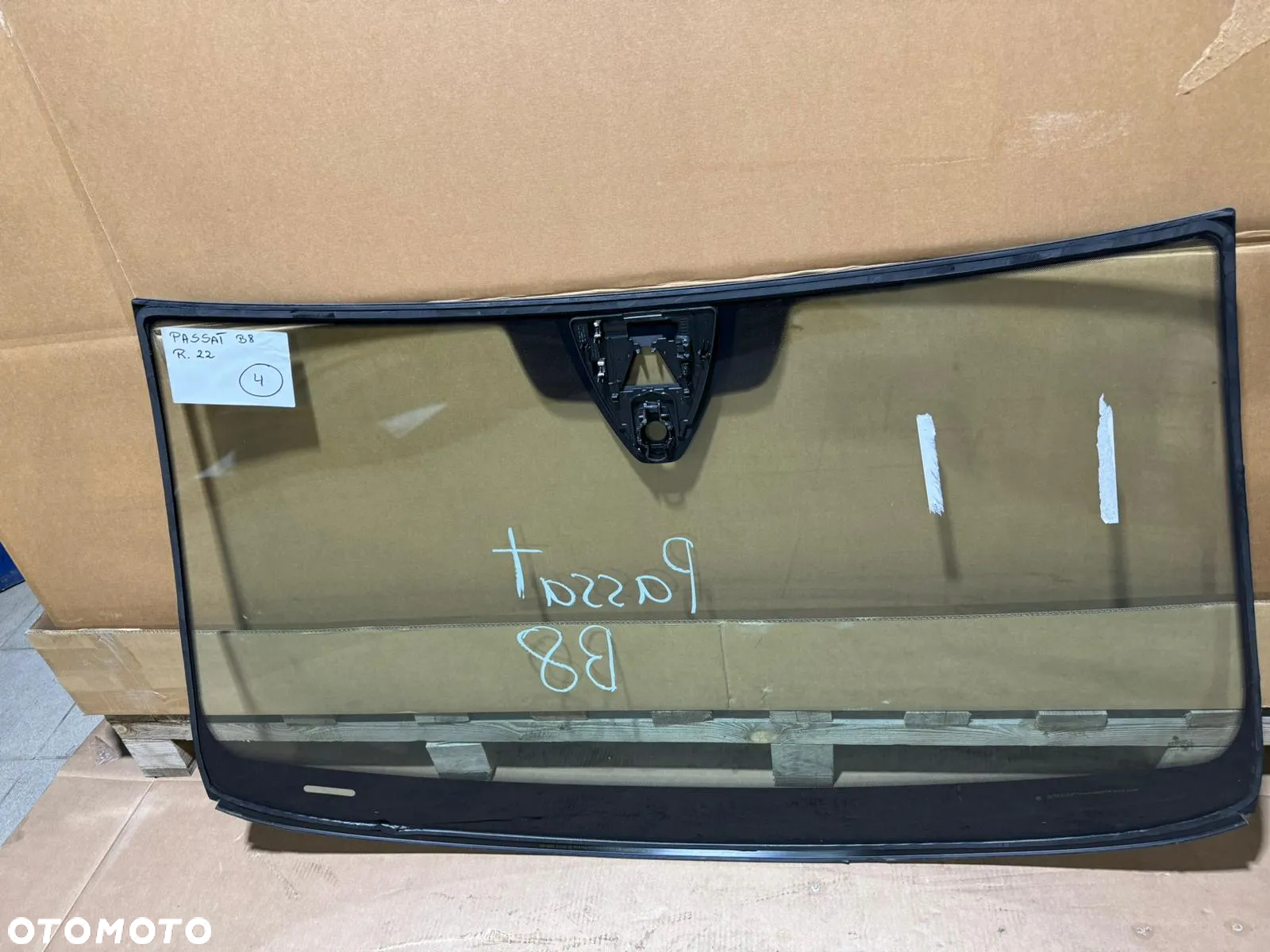 VW PASSAT B8 SZYBA PRZEDNIA CZOŁOWA PODGRZEWANA GRZANA CZUJNIK SENSOR ORYGINAŁ 22 R 2022 ROK 21 2021 2020 R 20 R NOWA! - 6