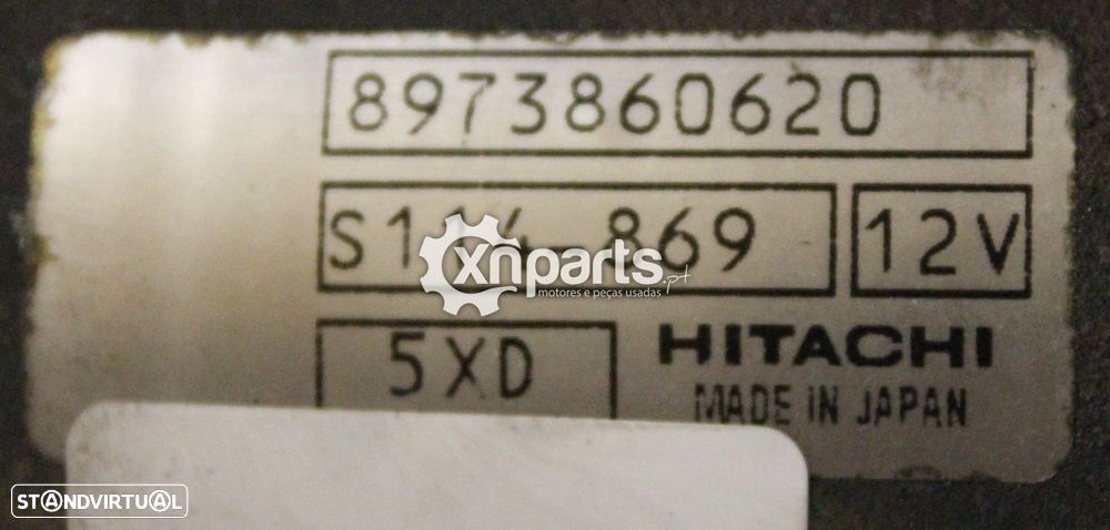 Motor de arranque OPEL ASTRA H (A04) 1.7 CDTI 2004 - 2010 REF. Hitachi 897386062... - 1