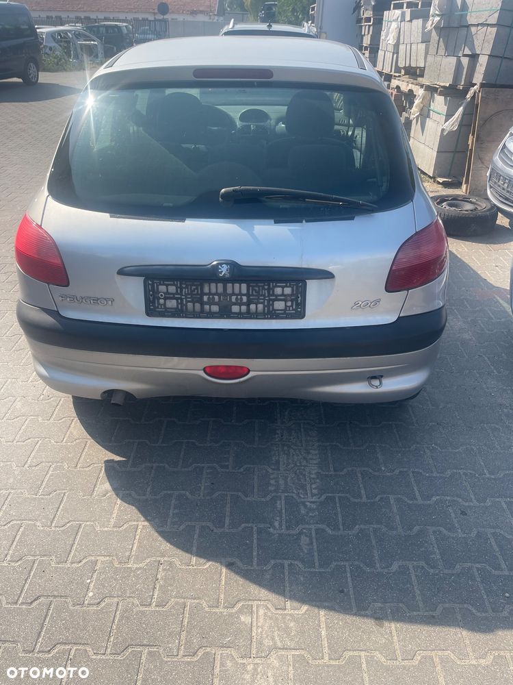PEUGEOT 206 ZDERZAK TYLNY EYCC - 2