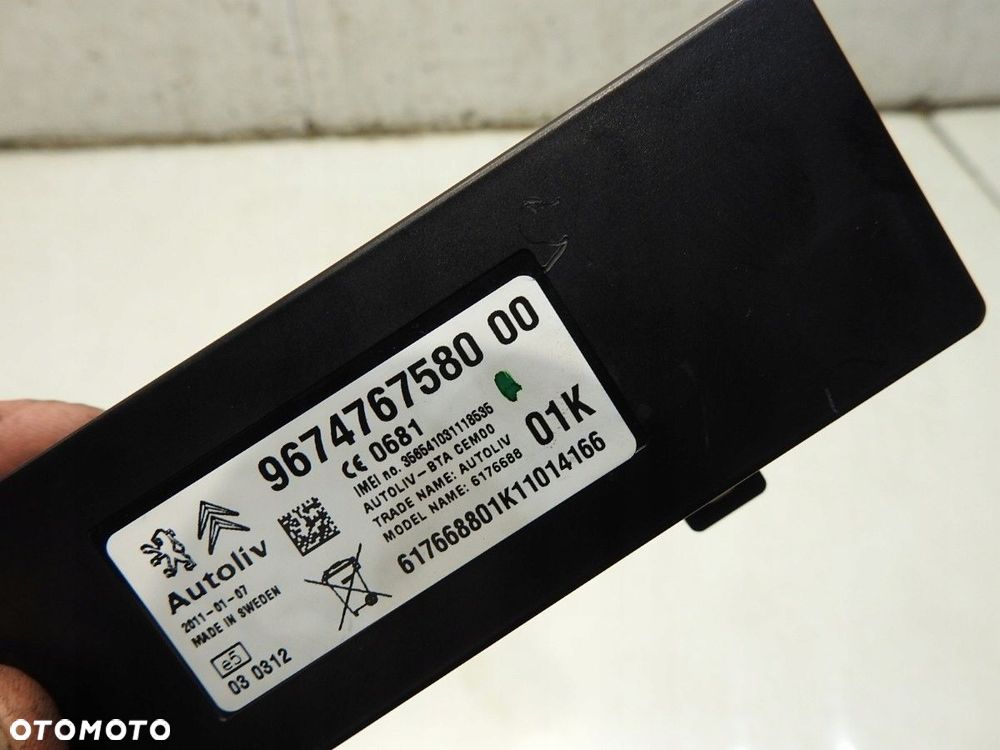 WZMACNIACZ ANTENY PEUGEOT 308 I 9674767580 - 6