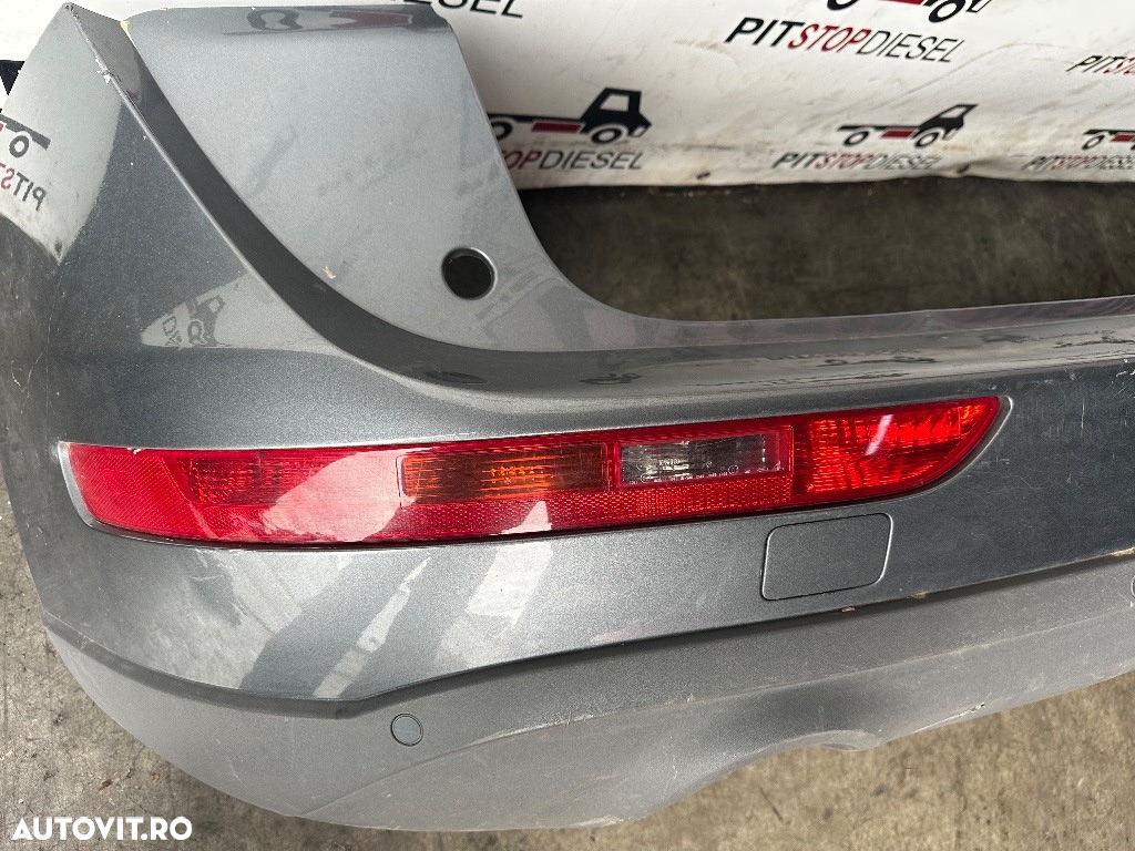Bara spate Audi Q5 2008 2009 2010 2011 2012 2013 2014 8R0807385C 4 senzori gri evacuare dubla - 2